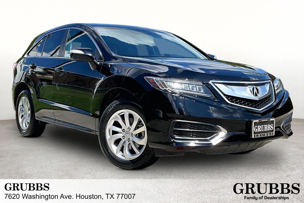 Crystal Black Pearl 2017 Acura RDX SUV / Crossover Front-Wheel Drive 6-Speed Automatic
