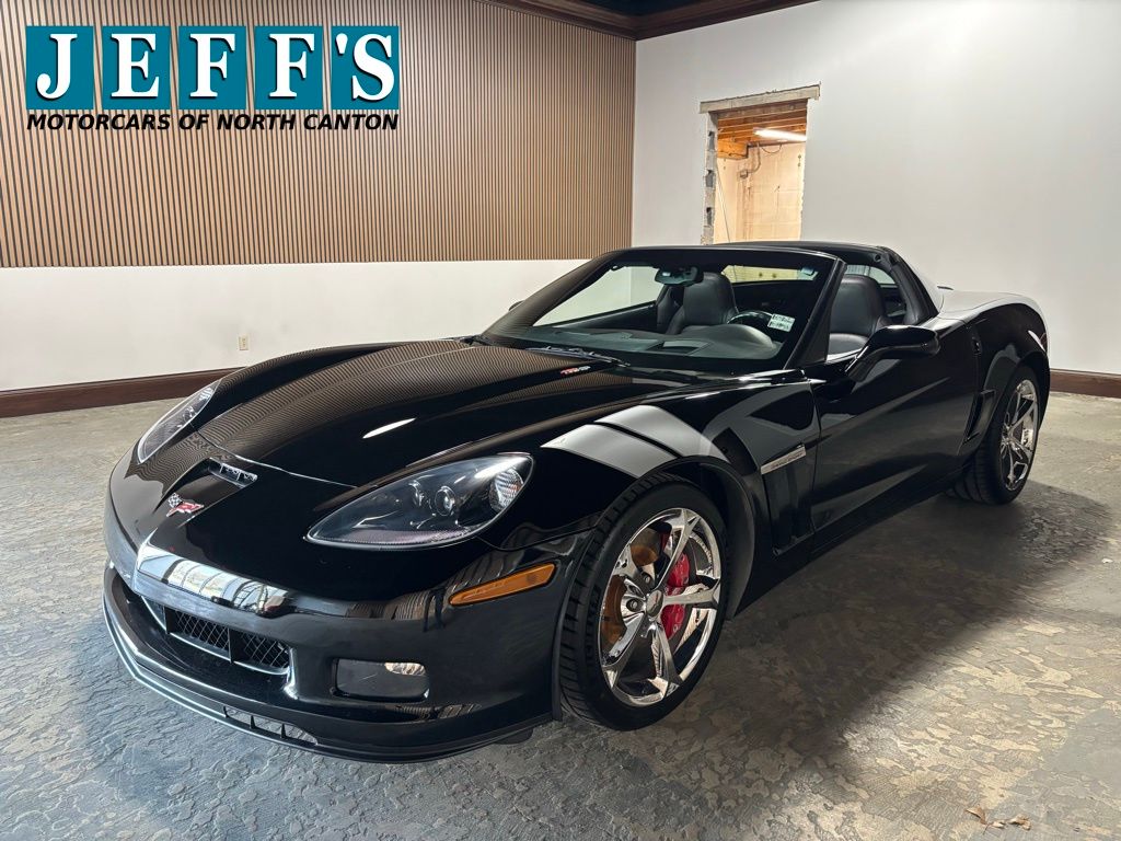 Black 2011 Chevrolet Corvette Z16 Grand Sport 3LT Coupe RWD Coupe Rear-Wheel Drive 6-Speed Automatic