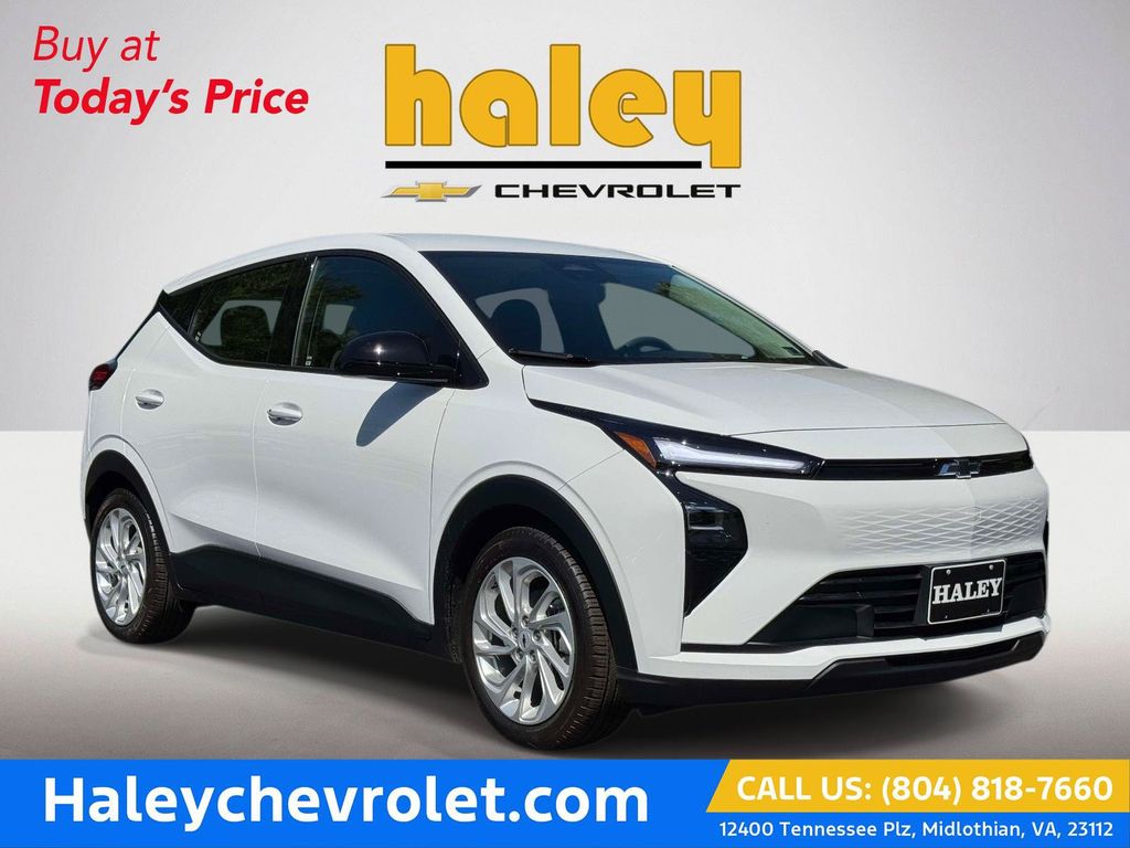 Summit White 2027 Chevrolet Bolt SUV / Crossover Front-Wheel Drive 1-Speed Automatic