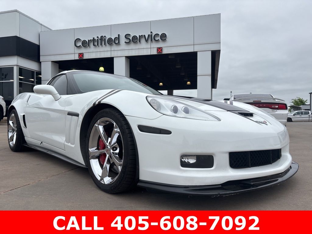 Arctic White 2012 Chevrolet Corvette Z16 Grand Sport 3LT Coupe RWD Coupe Rear-Wheel Drive 6-Speed Automatic