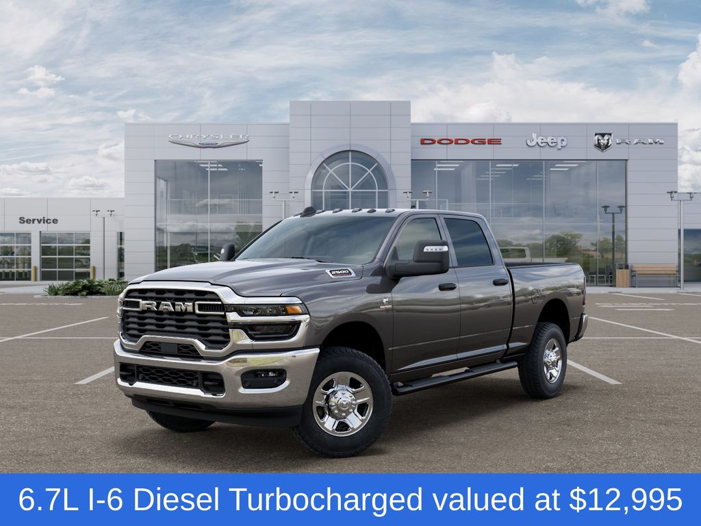 Crystal Metallic 2026 RAM 2500 Pickup Truck Four-Wheel Drive 8-Speed Automatic