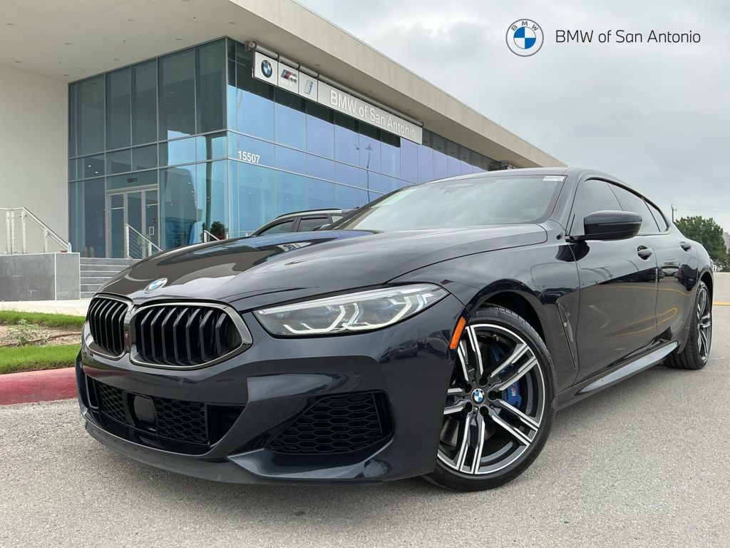 Carbon Black Metallic 2022 BMW 8 Series M850i xDrive Gran Coupe AWD Coupe All-Wheel Drive 8-Speed Automatic