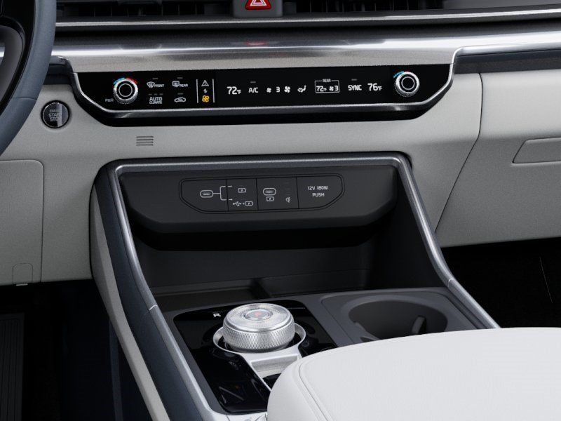 2027 Kia Carnival Hybrid SX PRESTIGE AUTO White at Shottenkirk Kia Fort Bend