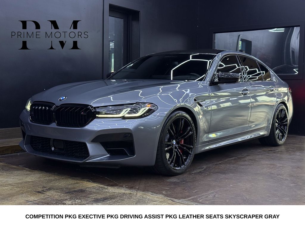 Skyscraper Gray Metallic 2023 BMW M5 Sedan All-Wheel Drive 8-Speed Automatic