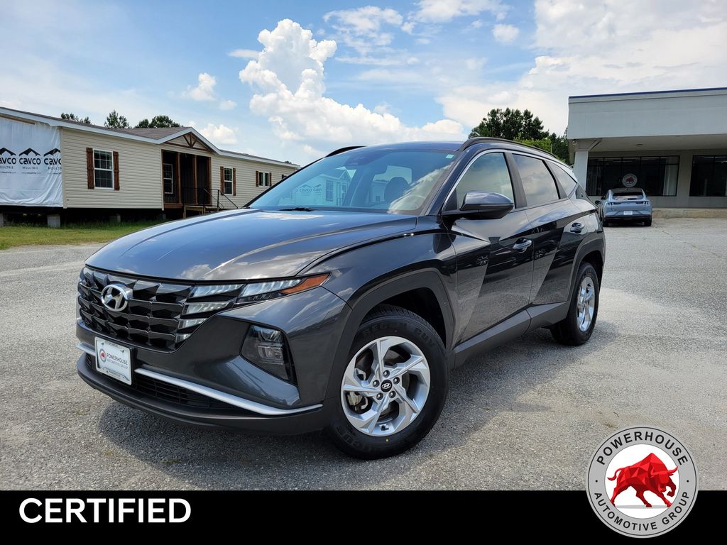 Portofino Gray 2023 Hyundai Tucson SUV / Crossover All-Wheel Drive 8-Speed Automatic