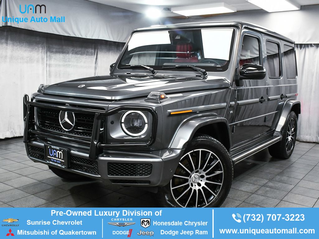 Gray (designo Graphite Metallic) 2021 Mercedes-Benz G-Class G 550 4MATIC SUV / Crossover All-Wheel Drive 9-Speed Automatic