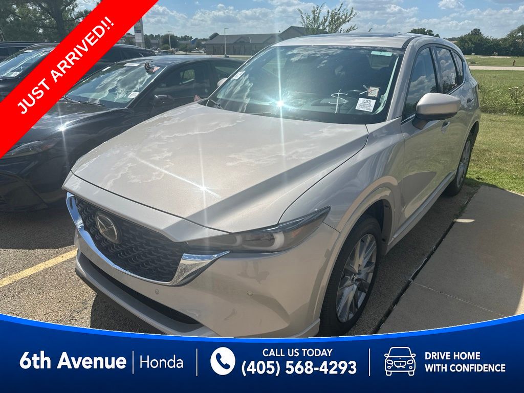 Gray (Platinum Quartz Metallic) 2025 Mazda CX-5 SUV / Crossover All-Wheel Drive 6-Speed Automatic