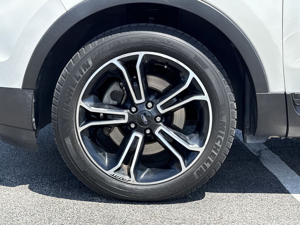 2015 Ford Explorer Sport White at Traditions Chevrolet