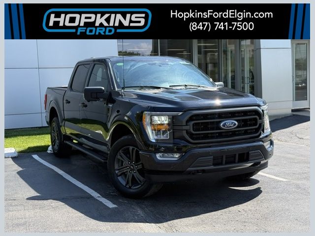 Black Metallic 2023 Ford F-150 Pickup Truck Four-Wheel Drive Automatic