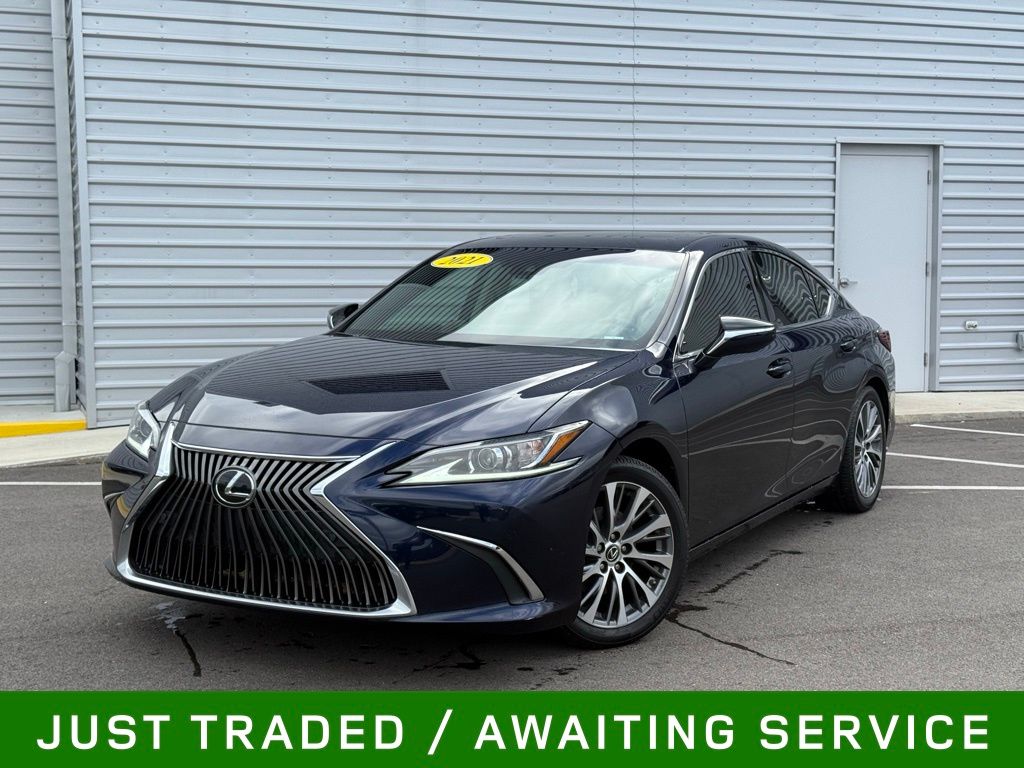 Ultrasonic Blue Mica 2.0 2021 Lexus ES 350 FWD Sedan Front-Wheel Drive 8-Speed Automatic