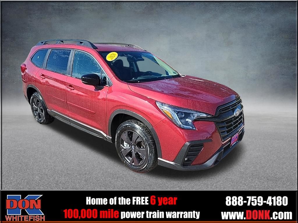 Crimson Red Pearl 2026 Subaru Ascent SUV / Crossover All-Wheel Drive Continuously Variable Transmission