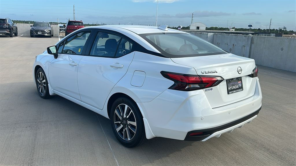 2025 Nissan Versa 1.6 SV White at Wharton Ford