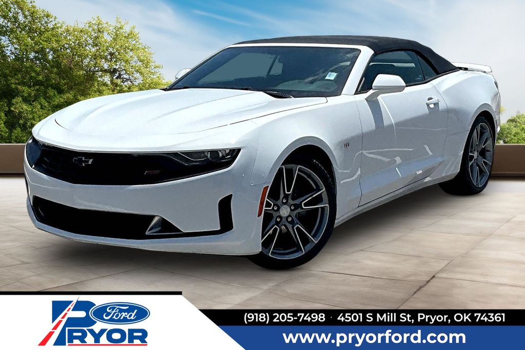 Summit White 2019 Chevrolet Camaro Convertible Rear-Wheel Drive 8-Speed Automatic