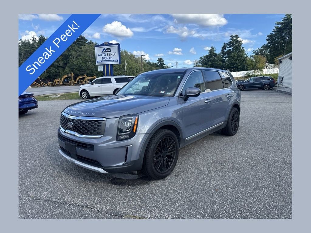 Everlasting Silver 2021 Kia Telluride SUV / Crossover All-Wheel Drive 8-Speed Automatic