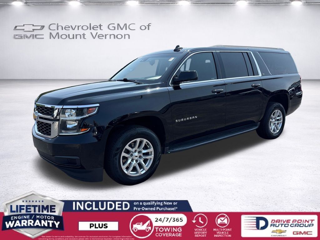 Black 2019 Chevrolet Suburban SUV / Crossover Four-Wheel Drive 6-Speed Automatic Overdrive