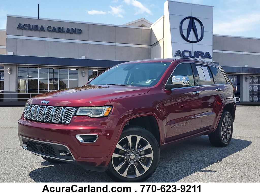 Velvet Red Pearlcoat 2017 Jeep Grand Cherokee SUV / Crossover Four-Wheel Drive 8-Speed Automatic