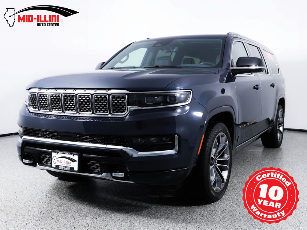 River Rock 2024 Jeep Grand Wagoneer L Series III 4WD SUV / Crossover Four-Wheel Drive 8-Speed Automatic