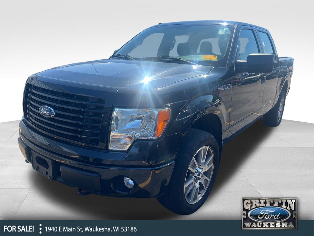 Tuxedo Black Metallic 2014 Ford F-150 Pickup Truck Four-Wheel Drive 6-Speed Automatic