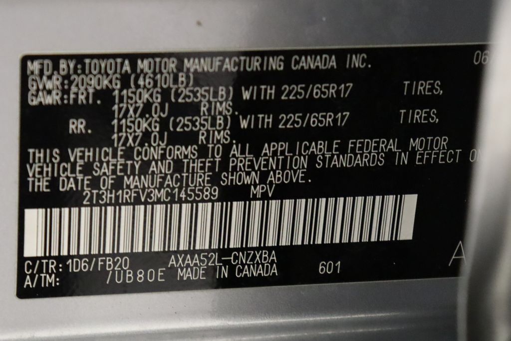 2021 Toyota RAV4 LE 17