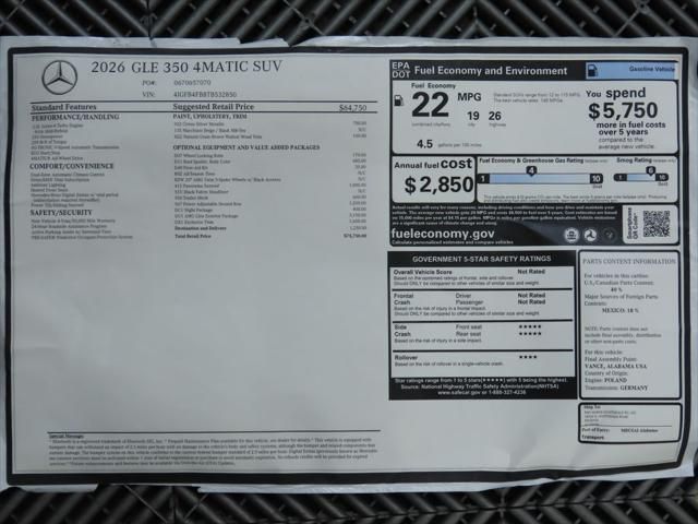 Thumbnail: 2026 Mercedes-Benz GLE - 9