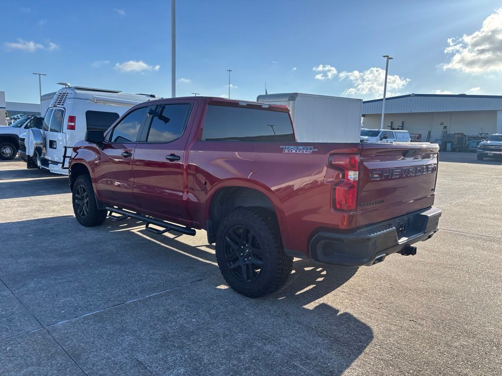 2022 Chevrolet Silverado 1500 LTD LT Trail Boss Red at Classic Elite Chevrolet Sugar Land