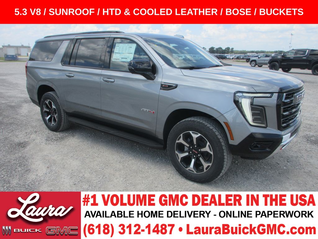 Sterling Metallic 2026 GMC Yukon XL SUV / Crossover Four-Wheel Drive