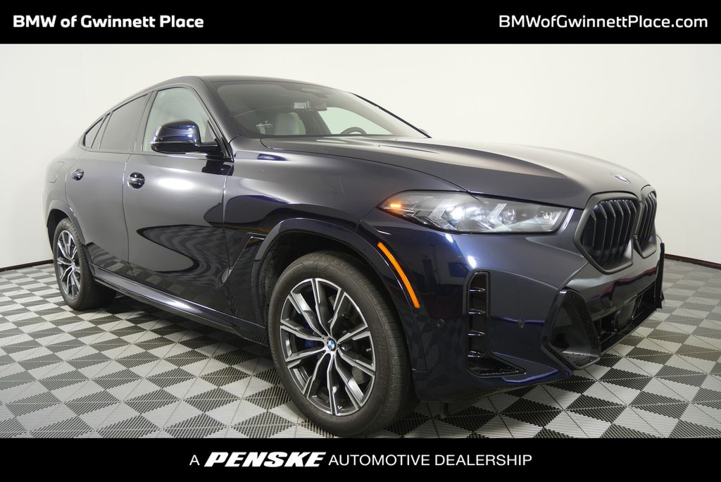 Carbon Black Metallic 2026 BMW X6 xDrive40i SUV / Crossover All-Wheel Drive 8-Speed Automatic