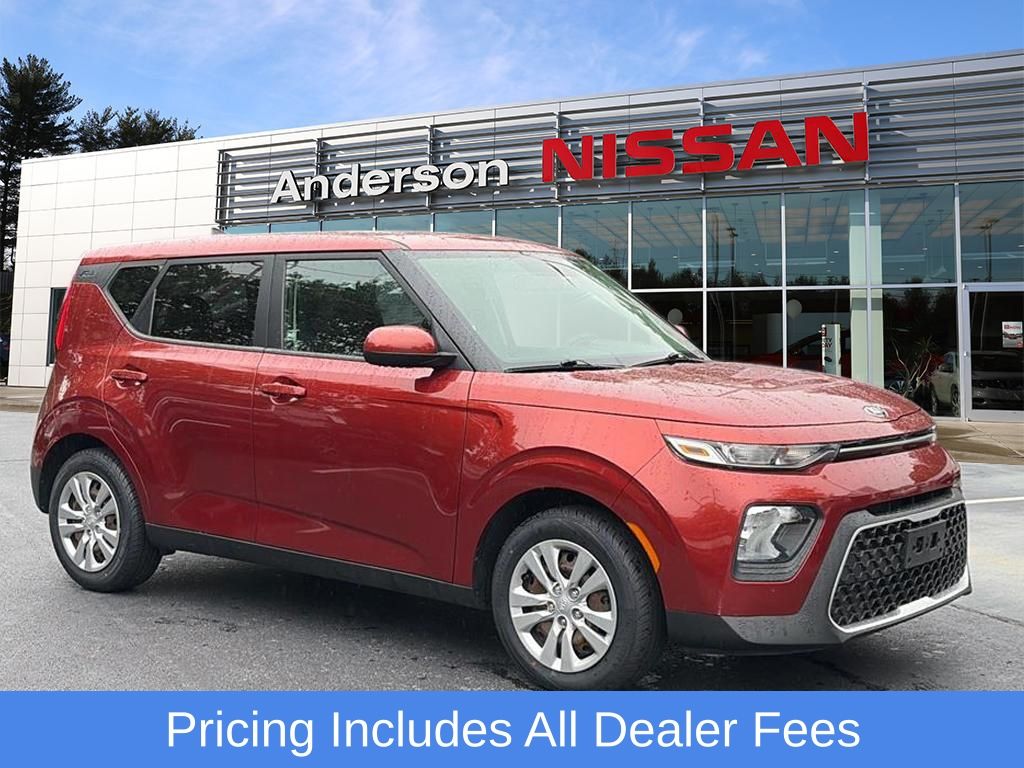 Mars Orange 2020 Kia Soul SUV / Crossover Front-Wheel Drive Continuously Variable Transmission