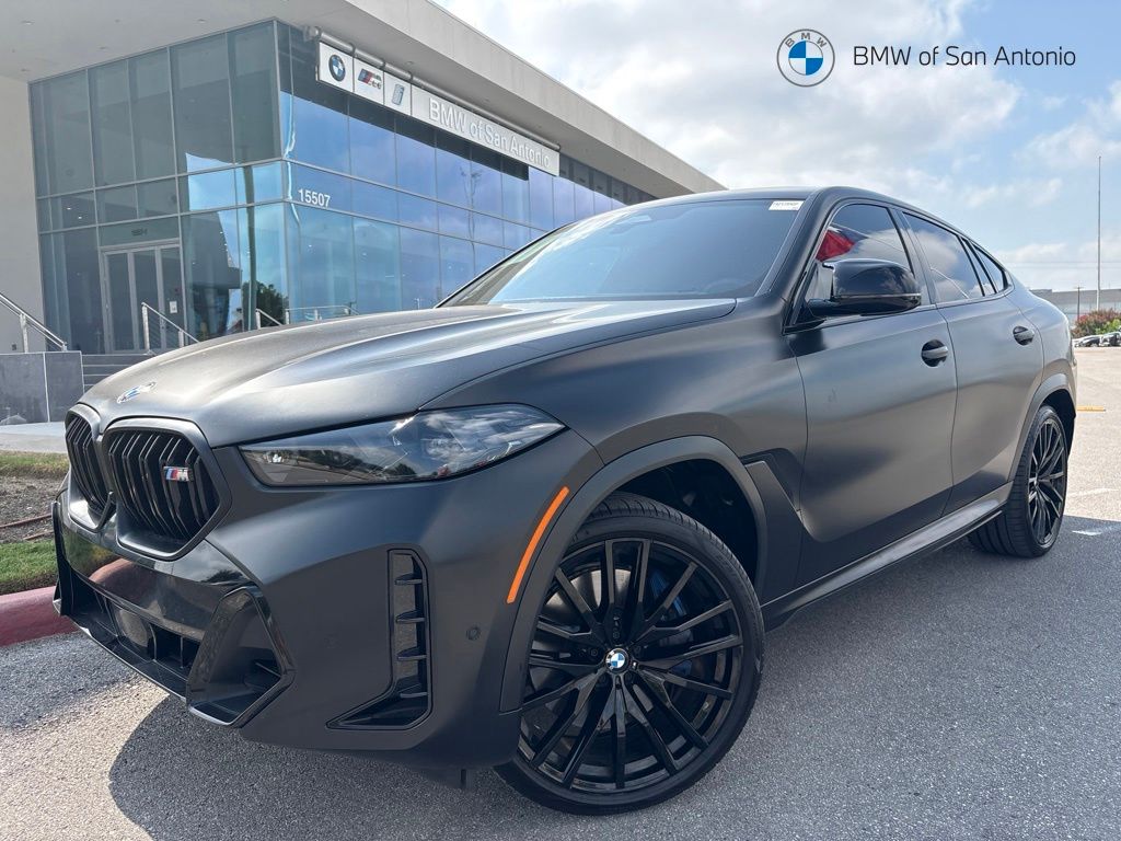 Frozen Black 2026 BMW X6 SUV / Crossover All-Wheel Drive 8-Speed Automatic