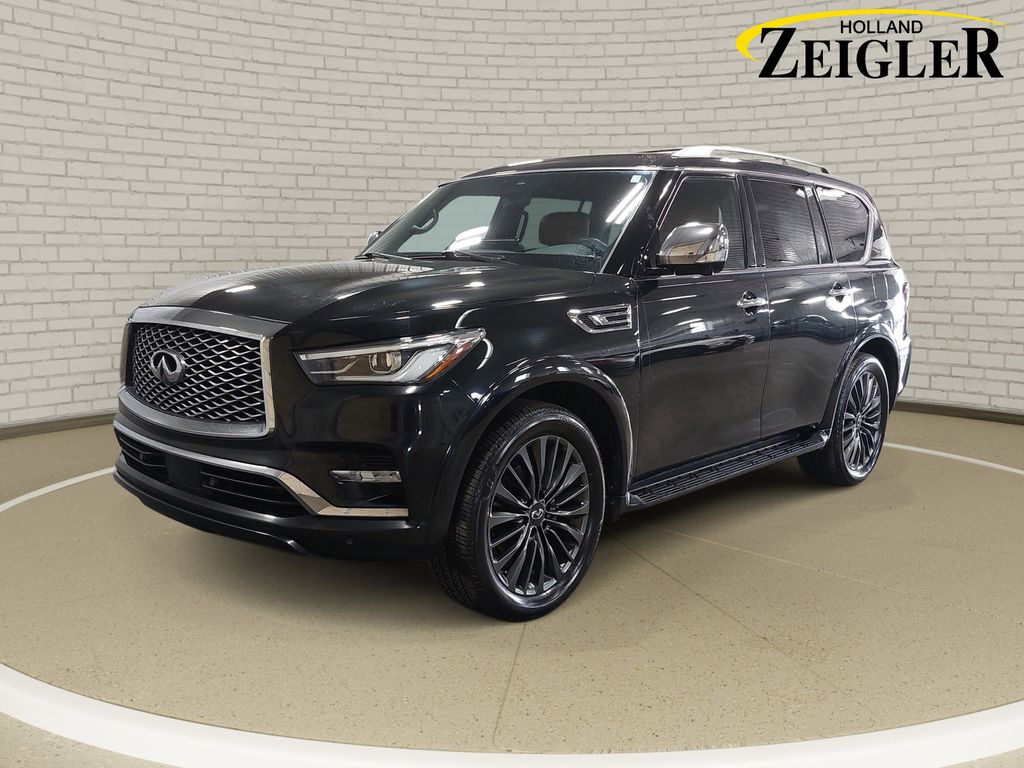 Mineral Black 2023 INFINITI QX80 SUV / Crossover All-Wheel Drive 7-Speed Automatic