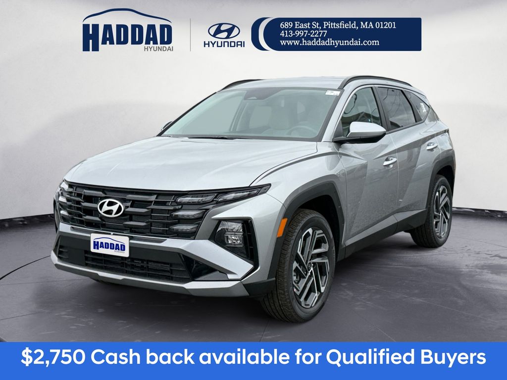 Shimmering Silver 2026 Hyundai Tucson SUV / Crossover All-Wheel Drive 8-Speed Automatic