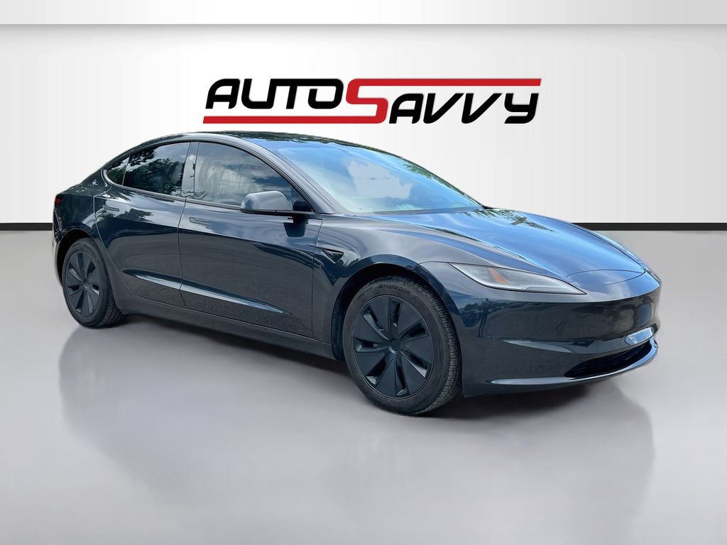 2025 Tesla Model 3 Long Range Gray at AutoSavvy Houston Southwest