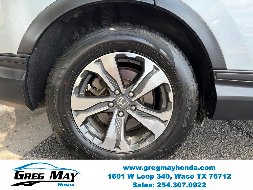 2019 Honda CR-V LX Silver at Greg May Honda