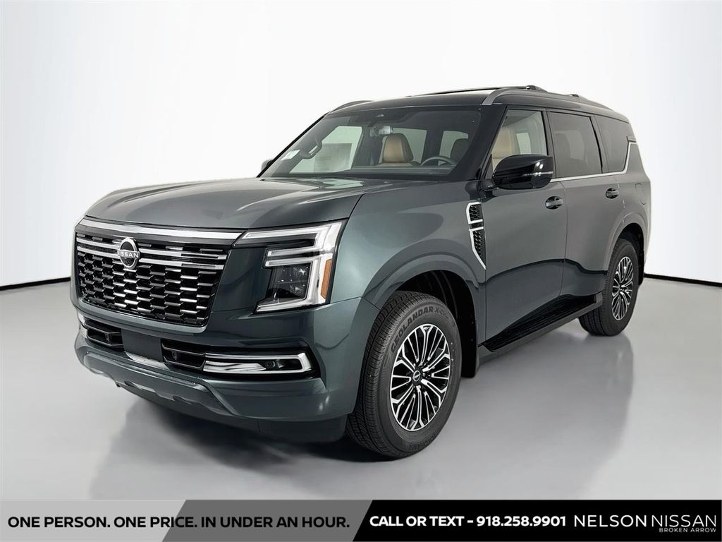 Alpine Metallic 2026 Nissan Armada SUV / Crossover Four-Wheel Drive 9-Speed Automatic