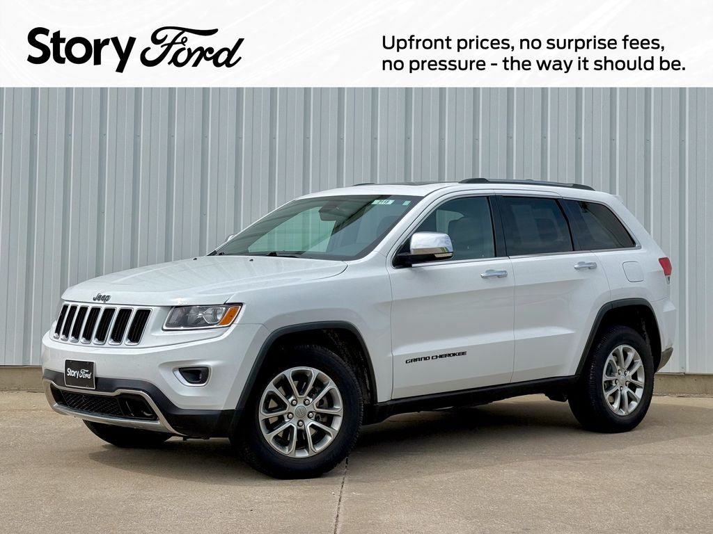 Bright White Clearcoat 2015 Jeep Grand Cherokee SUV / Crossover Four-Wheel Drive 8-Speed Automatic