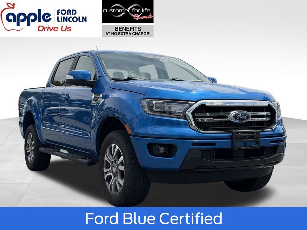 Blue Metallic 2021 Ford Ranger Pickup Truck 4X2 Automatic