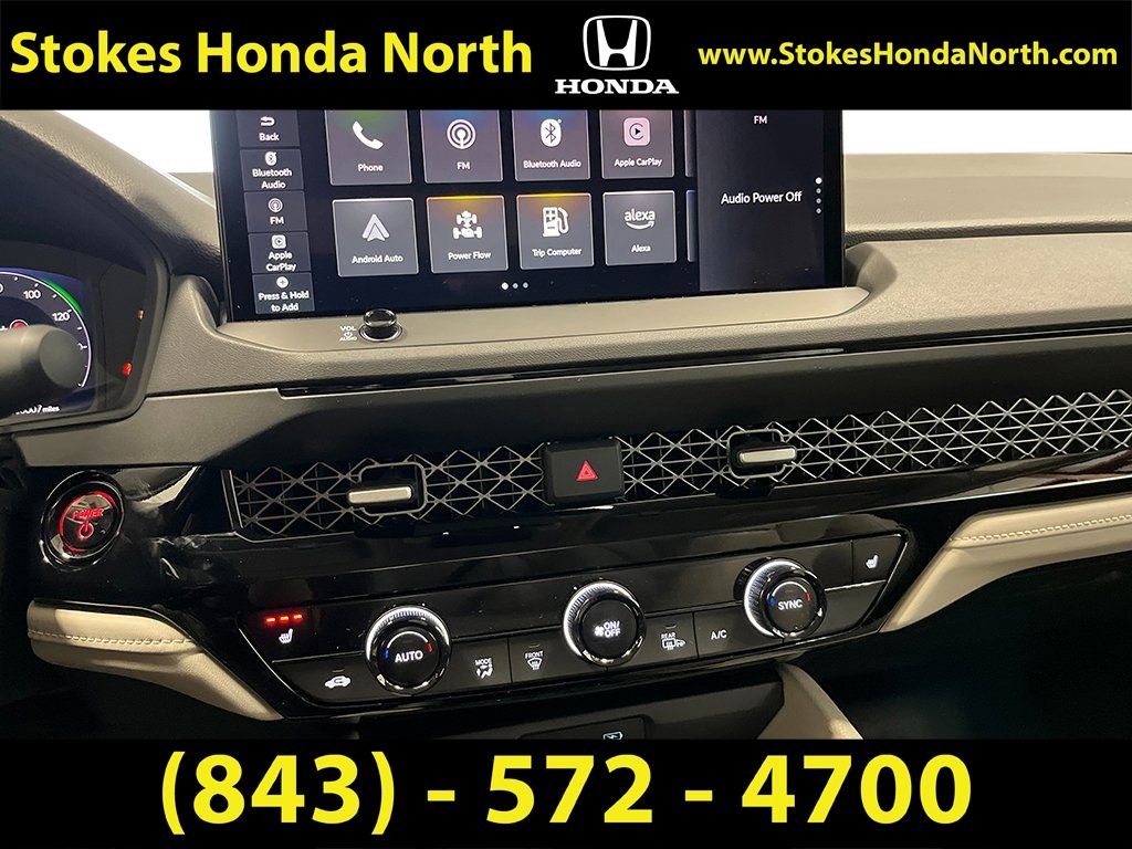 2026 Honda Accord Hybrid EX-L Gray at Stokes Honda North