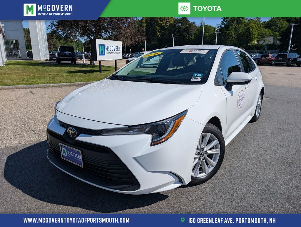 Ice Cap 2026 Toyota Corolla Sedan Front-Wheel Drive Continuously Variable Transmission