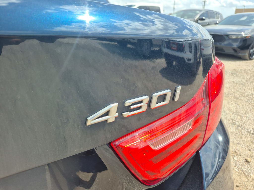 2017 BMW 4 Series 430i Blue at North Houston Mitsubishi