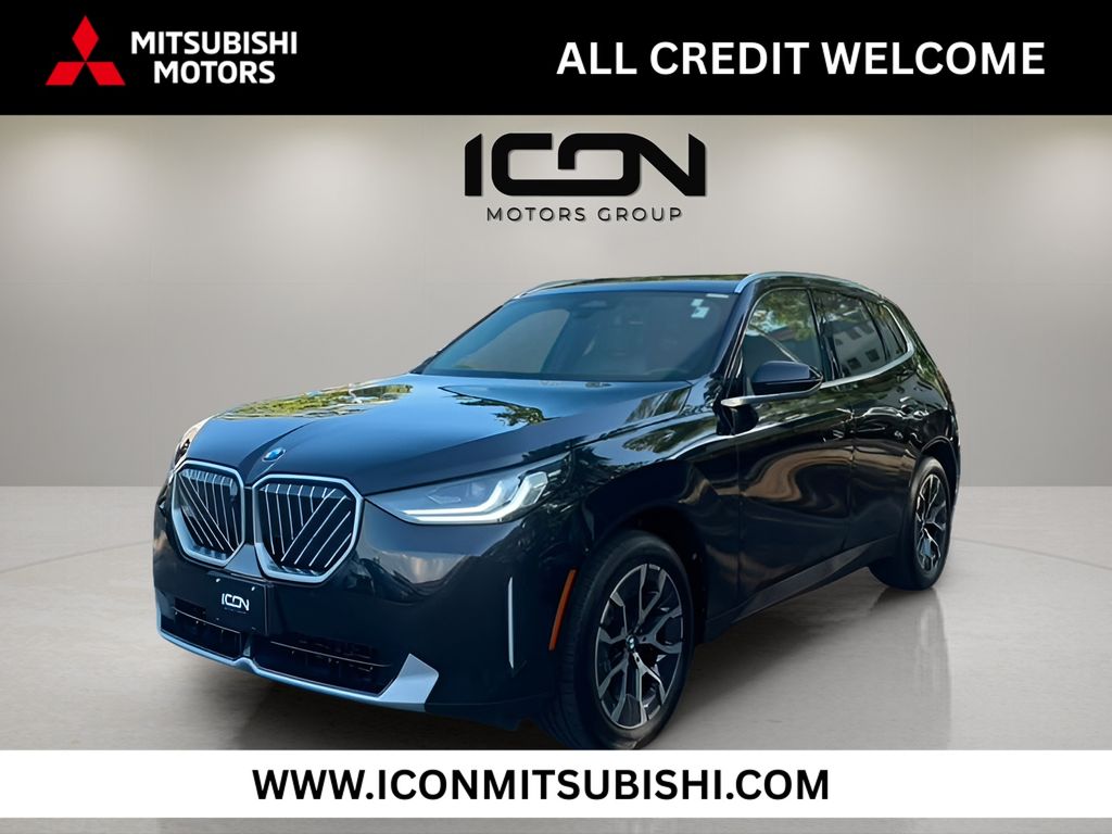 Black Sapphire Metallic 2026 BMW X3 SUV / Crossover All-Wheel Drive 8-Speed Automatic