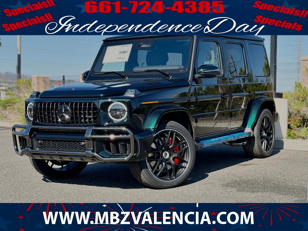 Emerald Green 2026 Mercedes-Benz G-Class SUV / Crossover All-Wheel Drive 9-Speed Automatic