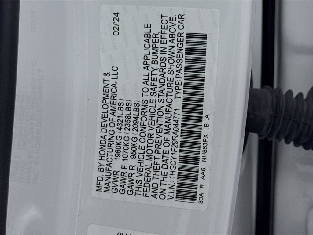 Used Car 2024 Honda Accord  Lx For Sale Under $25,000 In Austin, Texas