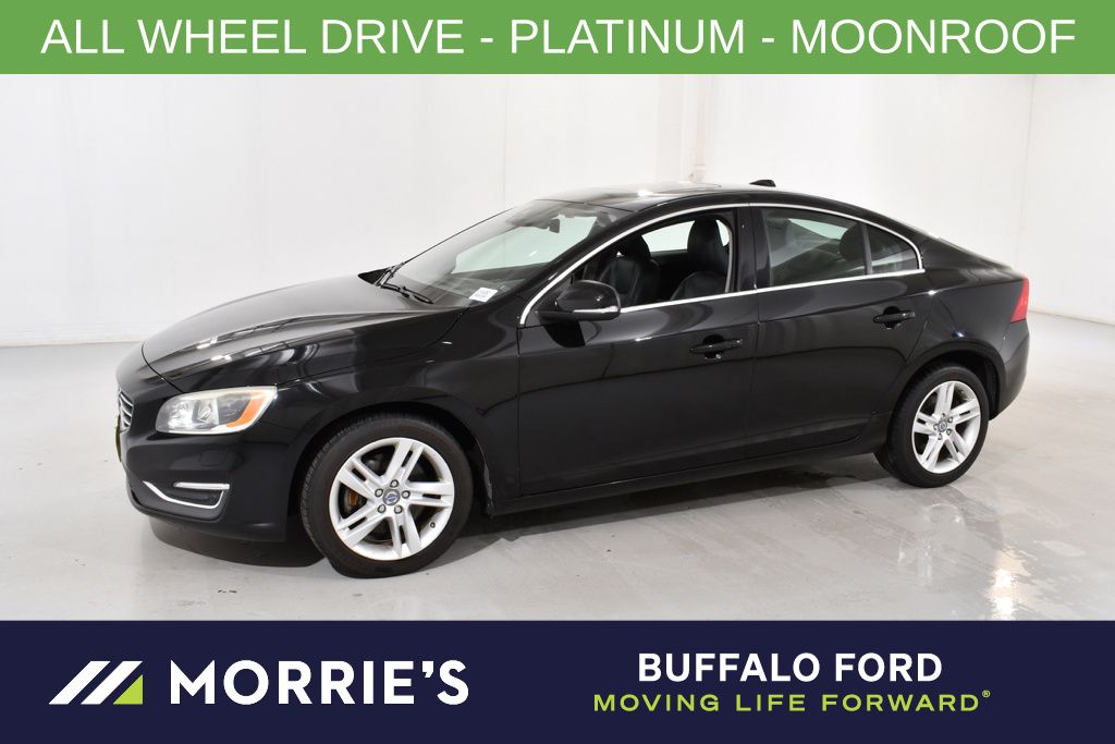 Black Stone 2015 Volvo S60 2015.5 T5 Platinum AWD Sedan All-Wheel Drive 6-Speed Automatic