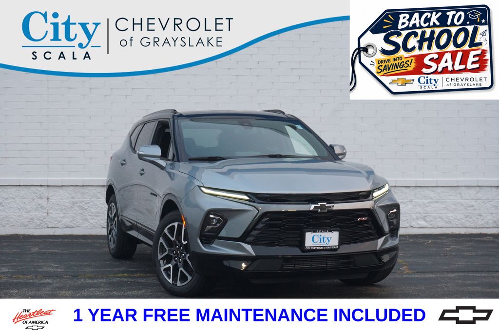 Sterling Gray Metallic 2026 Chevrolet Blazer SUV / Crossover All-Wheel Drive 9-Speed Automatic Overdrive