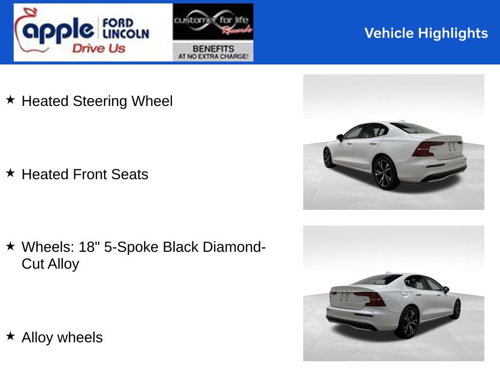 2024 Volvo S60 B5 Core Dark Theme