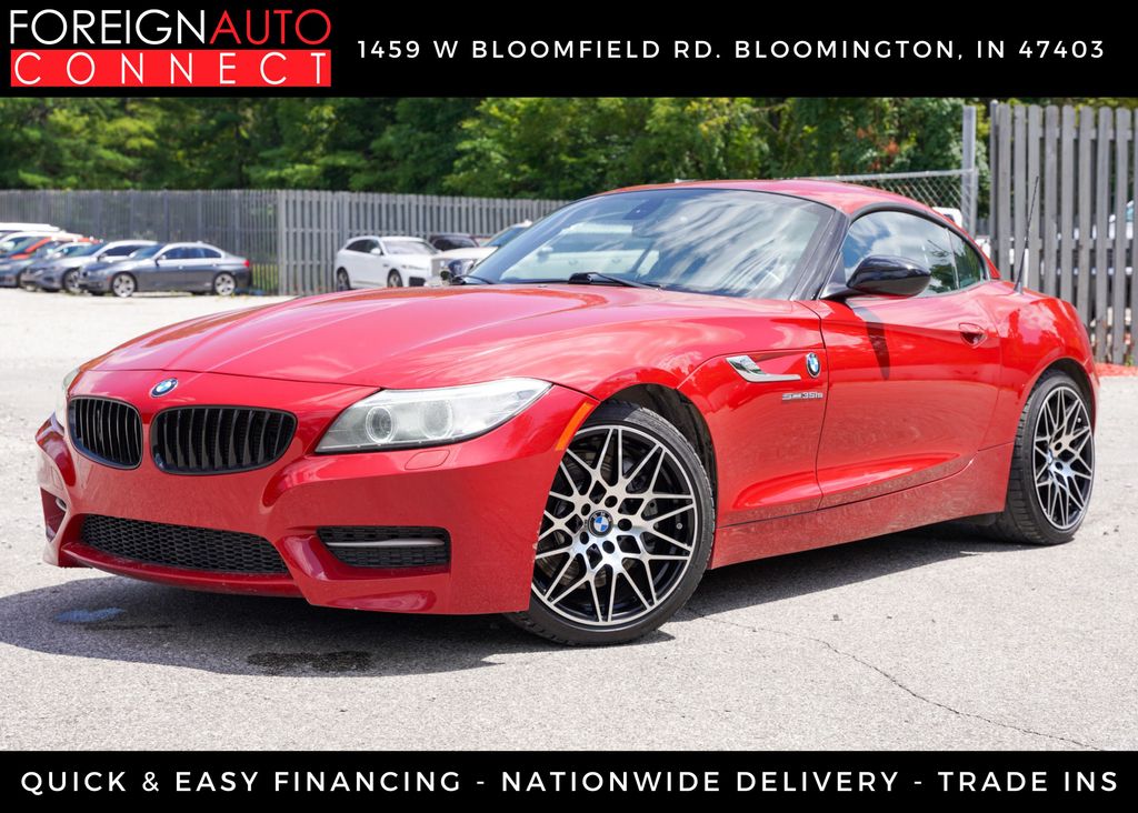 Melbourne Red Metallic 2016 BMW Z4 Convertible Rear-Wheel Drive 7-Speed Manual