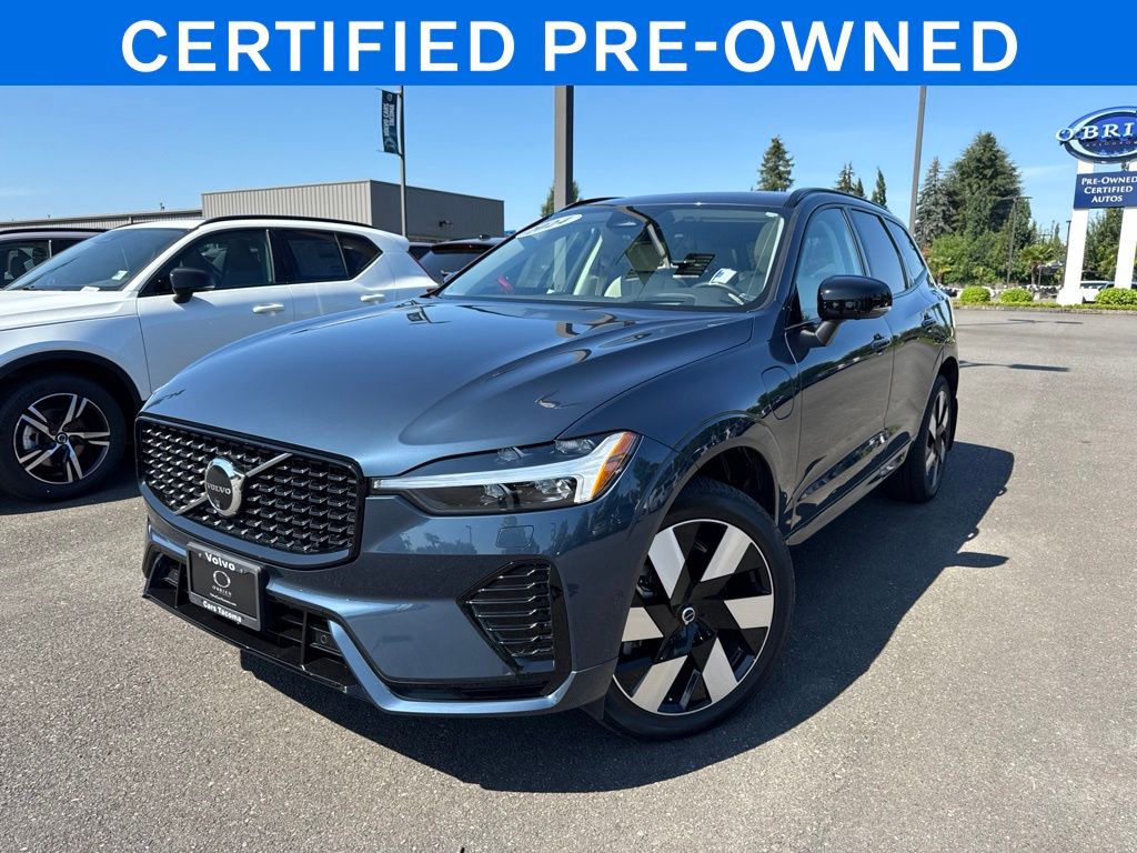 Denim Blue Metallic 2024 Volvo XC60 SUV / Crossover All-Wheel Drive Automatic