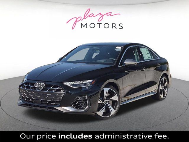 Black 2026 Audi S3 Sedan All-Wheel Drive 7-Speed Automatic