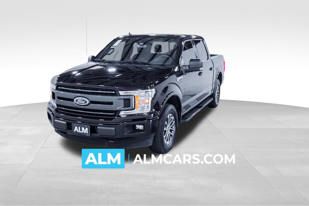 Red 2020 Ford F-150 XLT SuperCrew 4WD Pickup Truck Four-Wheel Drive Automatic