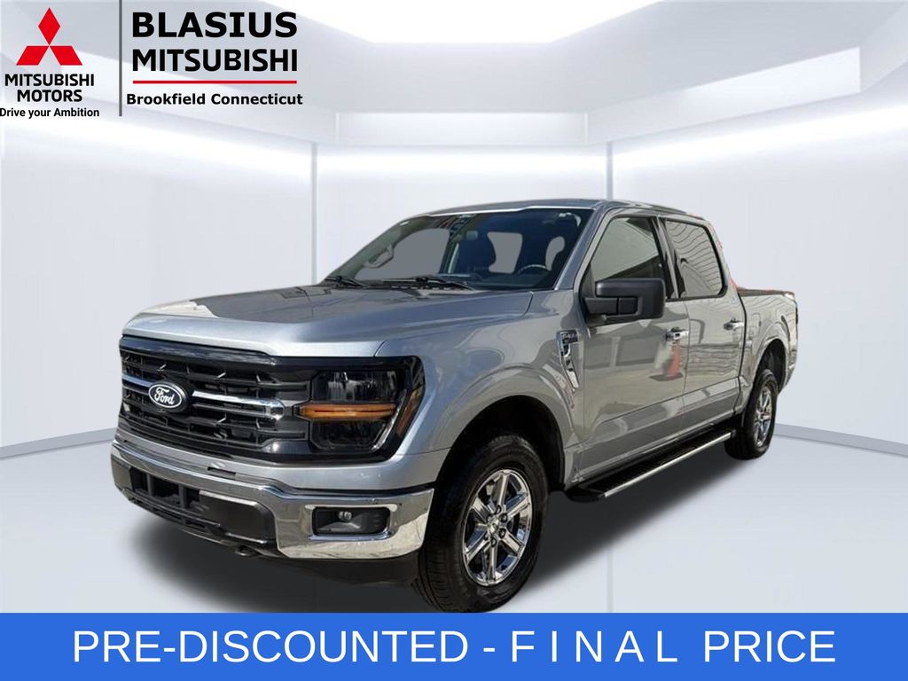 Silver 2025 Ford F-150 Pickup Truck Four-Wheel Drive Automatic